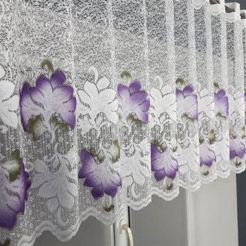 Сандра 70см, тюль у віранду жаккард туреччина 12-22334 фото