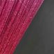 Ниткова штора Кісея з люрексом Малиновий 10-1000 фото