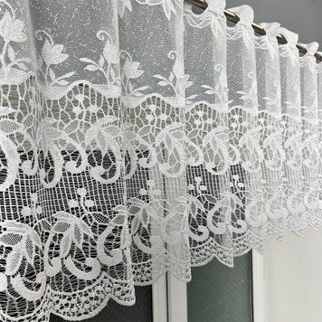 Франсіна 50см, тюль для віранди жаккард туреччина k4432 фото