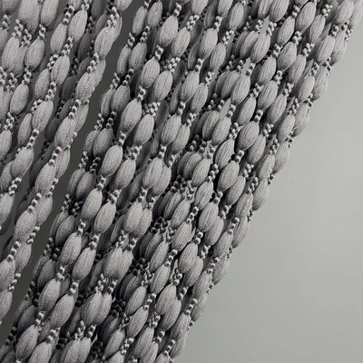 Плюшева ниткова штора Кісея з люрексом Графітовий 12-1000 фото