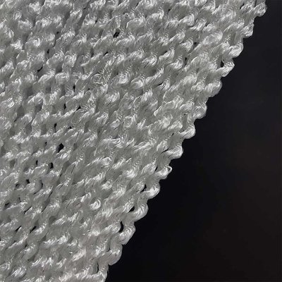 Спіральна ниткова штора Кісея з люрексом Білий 11-1000 фото