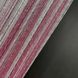 Ниткова штора Кісея з люрексом Рожевий з Білим 10-1000 фото